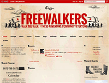 Tablet Screenshot of freewalkers.org